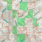 Montana HuntData LLC Montana Moose Hunting District 303 Land Ownerhip Map digital map