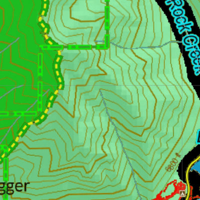 Montana HuntData LLC Montana Moose Hunting District 309 Land Ownerhip Map digital map