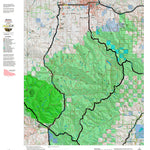 Montana HuntData LLC Montana Moose Hunting District 311 Land Ownerhip Map digital map
