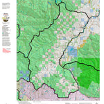 Montana HuntData LLC Montana Moose Hunting District 314 Land Ownerhip Map digital map
