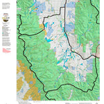 Montana HuntData LLC Montana Moose Hunting District 323 Land Ownerhip Map digital map