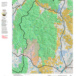 Montana HuntData LLC Montana Moose Hunting District 324 Land Ownerhip Map digital map
