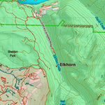 Montana HuntData LLC Montana Moose Hunting District 324 Land Ownerhip Map digital map