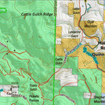 Montana HuntData LLC Montana Moose Hunting District 324 Land Ownerhip Map digital map