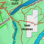 Montana HuntData LLC Montana Moose Hunting District 327 Land Ownerhip Map digital map