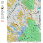 Montana HuntData LLC Montana Moose Hunting District 331 Land Ownerhip Map digital map