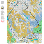 Montana HuntData LLC Montana Moose Hunting District 332 Land Ownerhip Map digital map