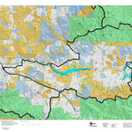 Montana HuntData LLC Montana Moose Hunting District 333 Land Ownerhip Map digital map