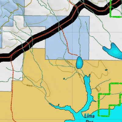Montana HuntData LLC Montana Moose Hunting District 333 Land Ownerhip Map digital map