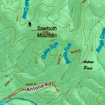Montana HuntData LLC Montana Moose Hunting District 333 Land Ownerhip Map digital map