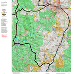 Montana HuntData LLC Montana Moose Hunting District 335 Land Ownerhip Map digital map
