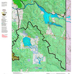 Montana HuntData LLC Montana Moose Hunting District 361 Land Ownerhip Map digital map