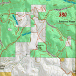 Montana HuntData LLC Montana Moose Hunting District 380 Land Ownerhip Map digital map