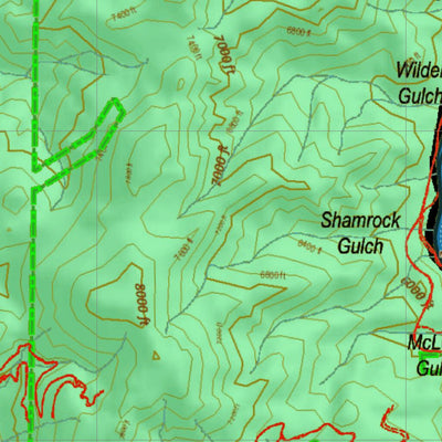 Montana HuntData LLC Montana Moose Hunting District 382 Land Ownerhip Map digital map