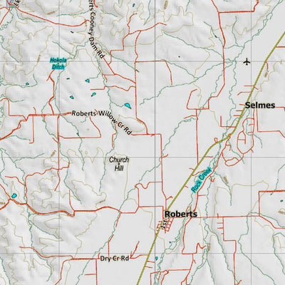 Montana HuntData LLC Montana Moose Hunting District 514 Land Ownerhip Map digital map