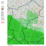 Montana HuntData LLC Montana Moose Hunting District 516 Land Ownerhip Map digital map