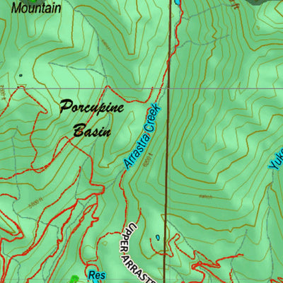Montana HuntData LLC Montana Mule Deer Hunting District 281 Land Ownerhip Map digital map