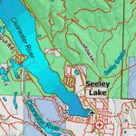 Montana HuntData LLC Montana Mule Deer Hunting District 285 Land Ownerhip Map digital map