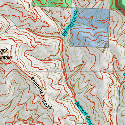Montana HuntData LLC Montana Mule Deer Hunting District 285 Land Ownerhip Map digital map