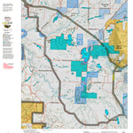 Montana HuntData LLC Montana Mule Deer Hunting District 290 Land Ownerhip Map digital map