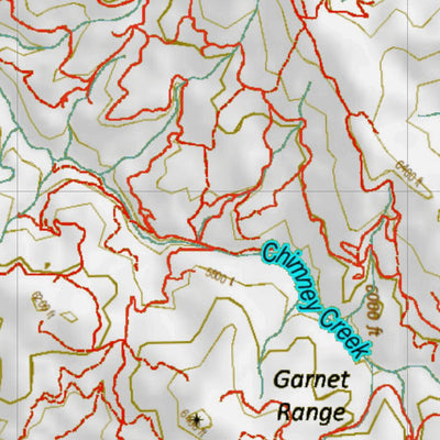 Montana HuntData LLC Montana Mule Deer Hunting District 291 Land Ownerhip Map digital map