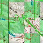 Montana HuntData LLC Montana Mule Deer Hunting District 301 Land Ownerhip Map digital map