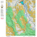 Montana HuntData LLC Montana Mule Deer Hunting District 302 Land Ownerhip Map digital map