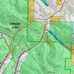 Montana HuntData LLC Montana Mule Deer Hunting District 302 Land Ownerhip Map digital map