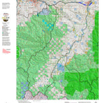 Montana HuntData LLC Montana Mule Deer Hunting District 314 Land Ownerhip Map digital map