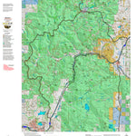 Montana HuntData LLC Montana Mule Deer Hunting District 318 Land Ownerhip Map digital map