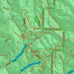 Montana HuntData LLC Montana Mule Deer Hunting District 321 Land Ownerhip Map digital map