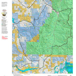 Montana HuntData LLC Montana Mule Deer Hunting District 324 Land Ownerhip Map digital map