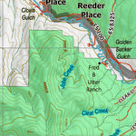 Montana HuntData LLC Montana Mule Deer Hunting District 324 Land Ownerhip Map digital map