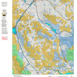 Montana HuntData LLC Montana Mule Deer Hunting District 325 Land Ownerhip Map digital map