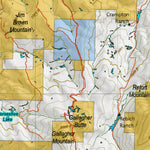 Montana HuntData LLC Montana Mule Deer Hunting District 325 Land Ownerhip Map digital map