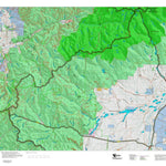 Montana HuntData LLC Montana Mule Deer Hunting District 334 Land Ownerhip Map digital map