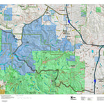 Montana HuntData LLC Montana Mule Deer Hunting District 341 Land Ownerhip Map digital map