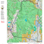 Montana HuntData LLC Montana Mule Deer Hunting District 350 Land Ownerhip Map digital map