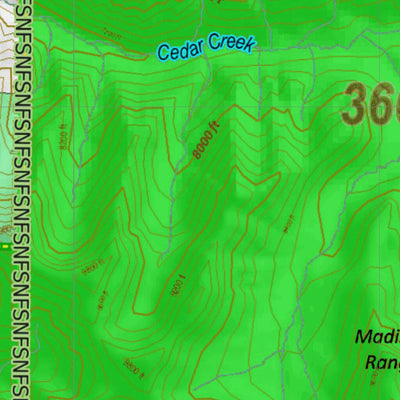 Montana HuntData LLC Montana Mule Deer Hunting District 360 Land Ownerhip Map digital map