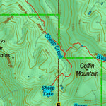 Montana HuntData LLC Montana Mule Deer Hunting District 361 Land Ownerhip Map digital map