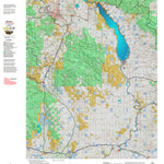 Montana HuntData LLC Montana Mule Deer Hunting District 380 Land Ownerhip Map digital map