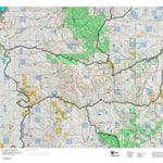 Montana HuntData LLC Montana Mule Deer Hunting District 390 Land Ownerhip Map digital map