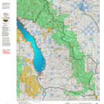 Montana HuntData LLC Montana Mule Deer Hunting District 391 Land Ownerhip Map digital map