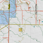 Montana HuntData LLC Montana Mule Deer Hunting District 403 Land Ownerhip Map digital map