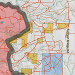Montana HuntData LLC Montana Mule Deer Hunting District 406 Land Ownerhip Map digital map