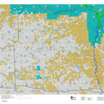 Montana HuntData LLC Montana Mule Deer Hunting District 410 Land Ownerhip Map digital map