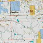 Montana HuntData LLC Montana Mule Deer Hunting District 410 Land Ownerhip Map digital map