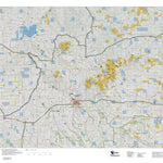 Montana HuntData LLC Montana Mule Deer Hunting District 412 Land Ownerhip Map digital map
