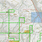 Montana HuntData LLC Montana Mule Deer Hunting District 413 Land Ownerhip Map digital map