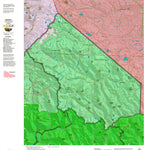 Montana HuntData LLC Montana Mule Deer Hunting District 415 Land Ownerhip Map digital map